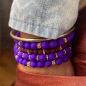 Preview: Super Gem Perlenarmband LITTLE purple, style